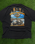 VINTAGE HARLEY DAVIDSON "WORLD FAMOUS" SIOUX FALLS - XL
