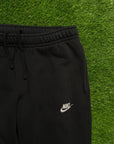 NIKE BLACK SWEATPANTS - M