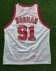 VINTAGE DENNIS RODMAN CHICAGO BULLS JERSEY - SZ 48