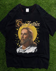 VINTAGE "OUR FATHER" JESUS TEE - L