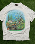 VINTAGE OCEAN NATURE TEE - L