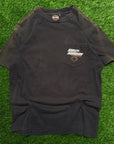 VINTAGE HARLEY DAVIDSON AUSTIN, TX POCKET TEE - M