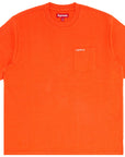 Supreme Orange Pocket Tee (XL)