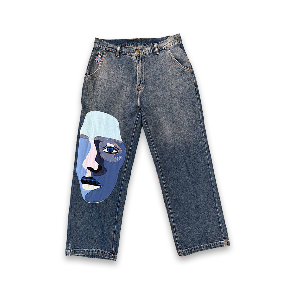 KidSuper "Face" Jeans