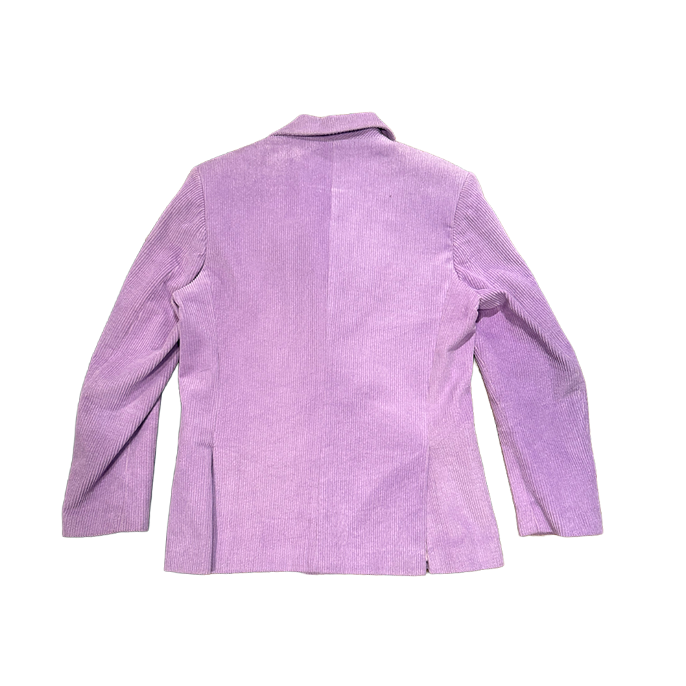 KidSuper Corduroy "Patchwork Face" Suit Top