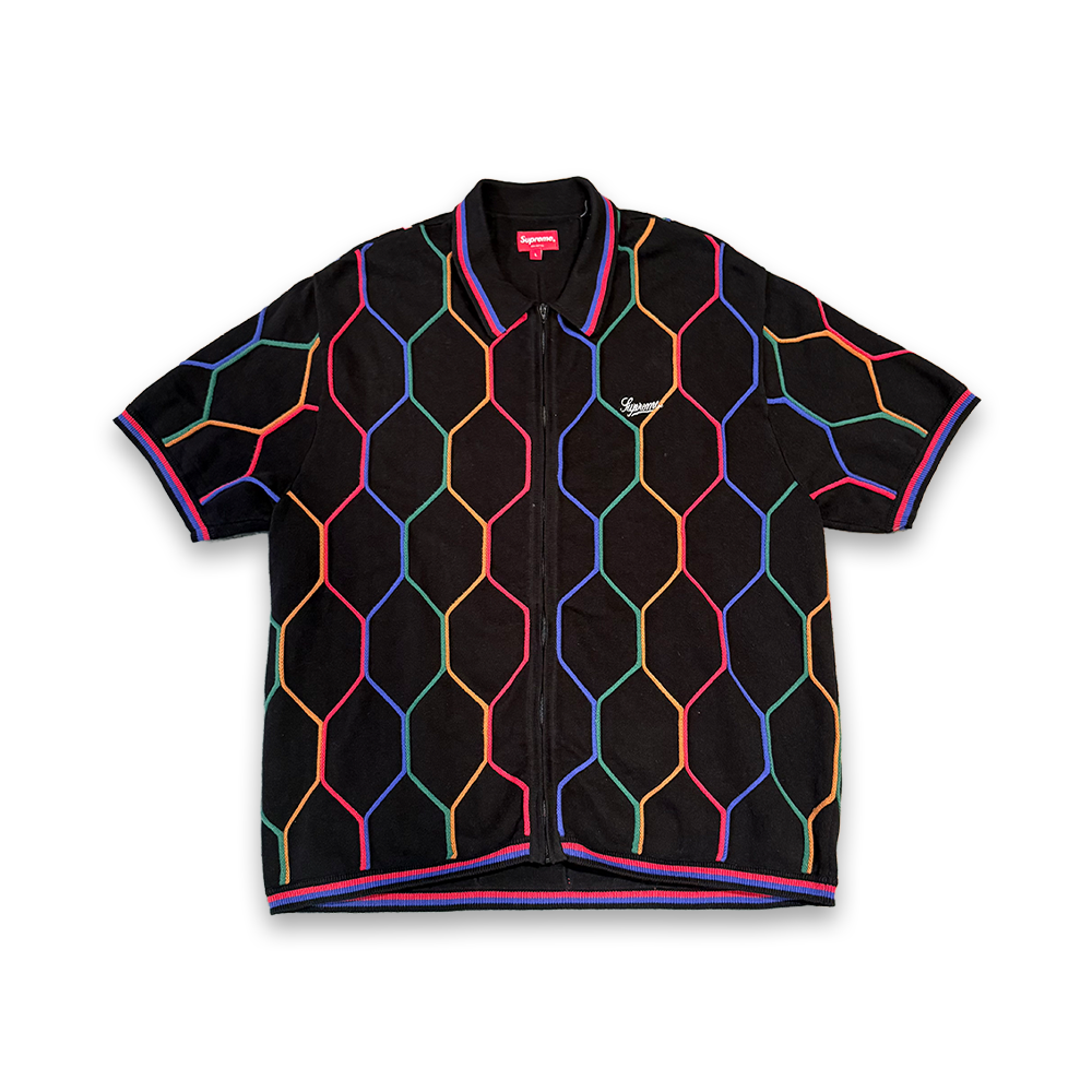 Supreme x Coogi Full-Zip Polo Shirt