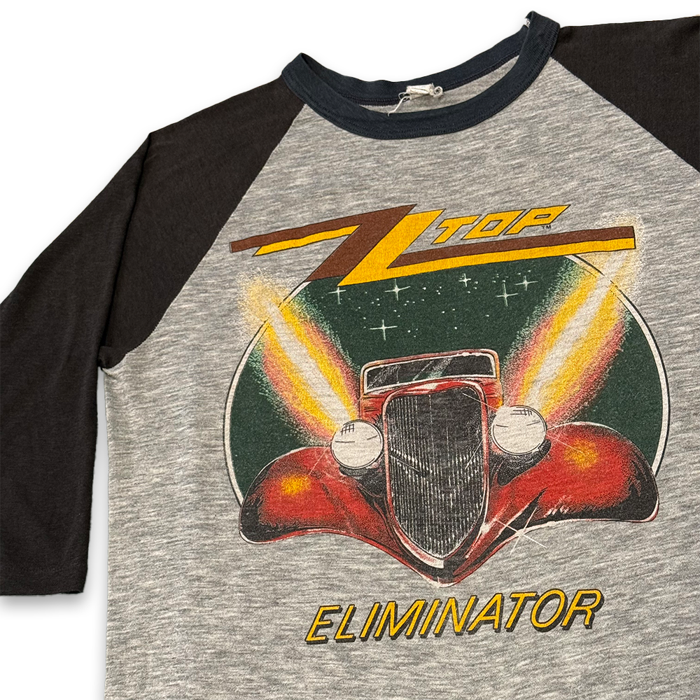 ZZ Top Eliminator Tour '83-'84 Raglan Shirt