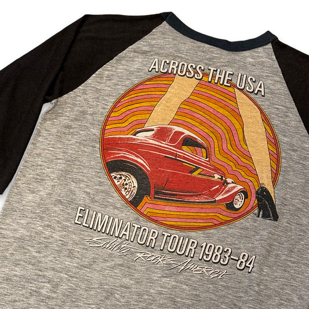 ZZ Top Eliminator Tour '83-'84 Raglan Shirt
